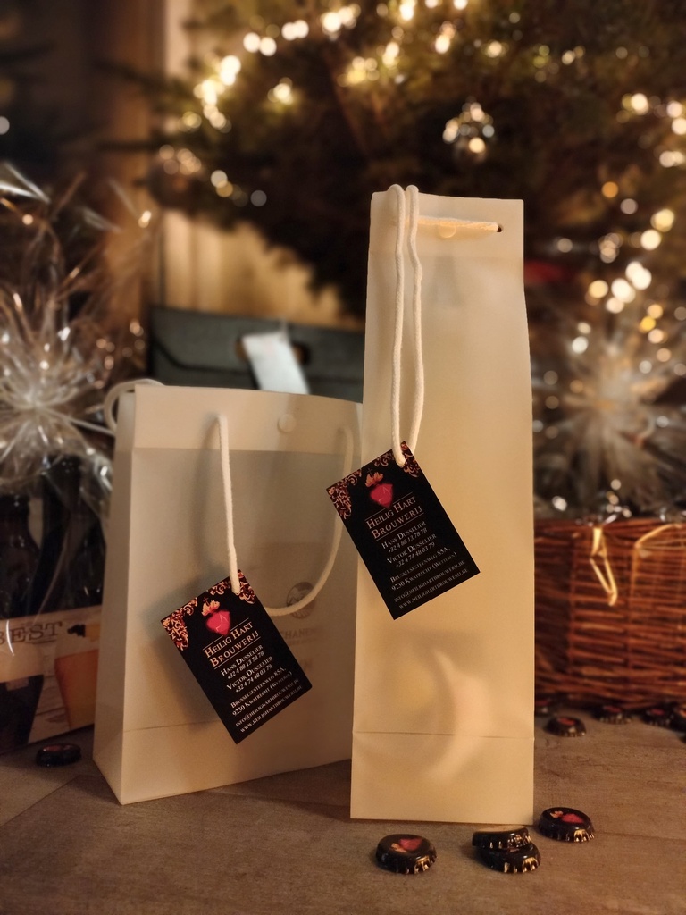 Luxe cadeautas 1 fles (enkel verpakking)