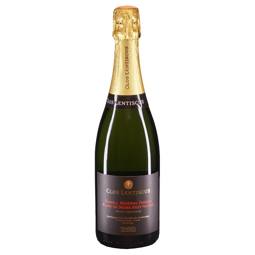 Clos Lentiscus - Blanc de Noirs Brut Nature 2018 - 12,5% - vdm regio Penedès
