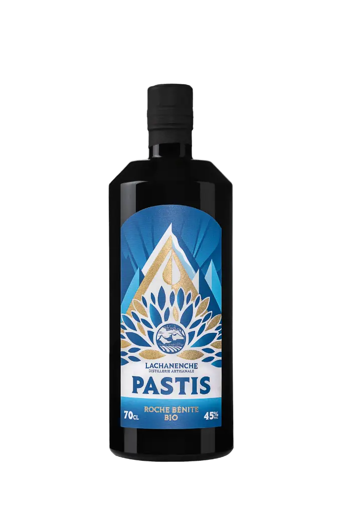 La Chanenche - Pastis BIO La Roche Bénite -  45%vol - 70cl
