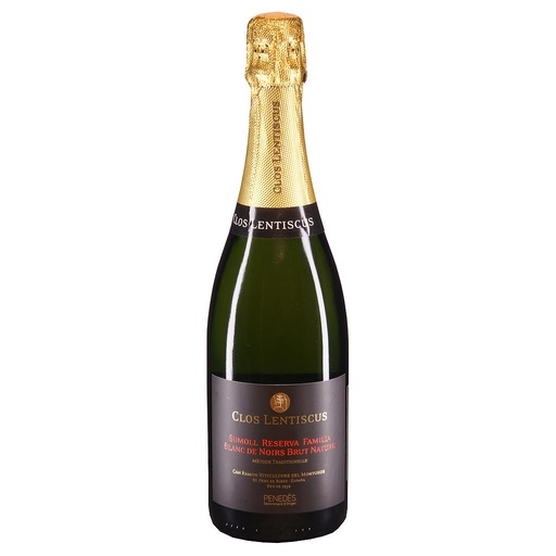 [ES-CL-SW-BdNBN18] Clos Lentiscus - Blanc de Noirs Brut Nature 2018 - 12,5% - vdm regio Penedès